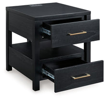 Load image into Gallery viewer, Winbardi - Black - Rectangular End Table