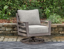 Load image into Gallery viewer, Hillside Barn - Gray / Brown - Swivel Lounge W/ Cushion