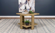 Load image into Gallery viewer, Dawn - Square Engineered Wood End Table - Mango Brown