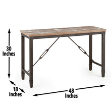 Load image into Gallery viewer, Jersey - Sofa Table - Brown