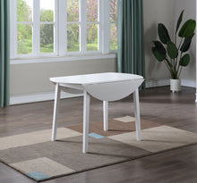 Load image into Gallery viewer, Naples - Drop Leaf Dining Table - White
