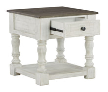 Load image into Gallery viewer, Havalance - White / Gray - Square End Table