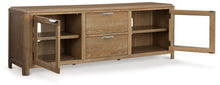 Load image into Gallery viewer, Rencott - Light Brown - Extra Large TV Stand