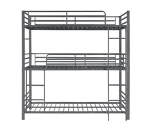 Load image into Gallery viewer, Maynard - Metal Twin Triple Bunk Bed - Gunmetal