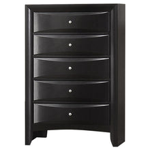 Load image into Gallery viewer, Briana - 5-Drawer Bedroom Chest - Black