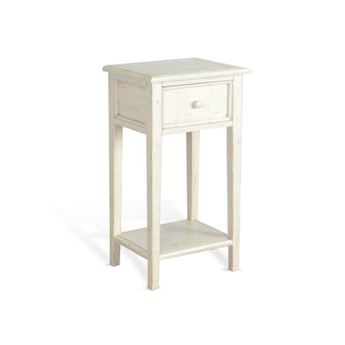 Marina - White Sand - Side Table - White - 31