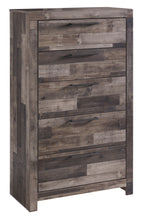 Load image into Gallery viewer, Derekson - Multi Gray - Five Drawer Chest