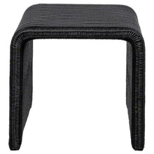 Load image into Gallery viewer, Cahya - Woven Rattan Square End Table - Black