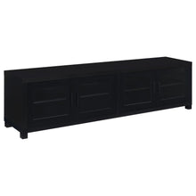 Load image into Gallery viewer, Jupiter - 4 Door Engineered Wood TV Stand - Black
