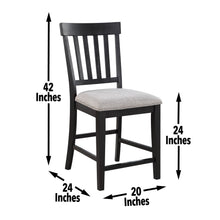 Load image into Gallery viewer, Halle - Counter Chair (Set of 2) - Dark Brown