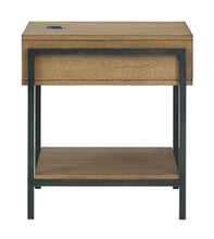 Load image into Gallery viewer, Fridley - Brown / Black - Rectangular End Table