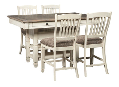 Bolanburg - Rectangular Counter Table Set