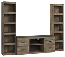 Load image into Gallery viewer, Trinell - Brown - 3-Piece Entertainment Center