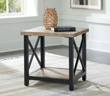 Load image into Gallery viewer, Bristenfort - Brown / Black - Rectangular End Table