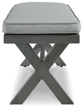 Load image into Gallery viewer, Elite Park - Gray - Bench With Cushion