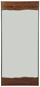 Panchali - Brown / Black - Floor Mirror