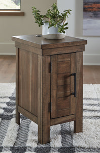 Moriville - Grayish Brown - Chair Side End Table