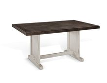 Load image into Gallery viewer, Carriage House - Table - White / Dark Brown