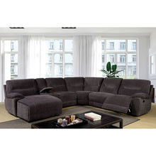 Load image into Gallery viewer, Zuben - Sectional With Console - Gray