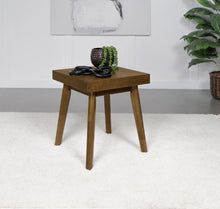 Load image into Gallery viewer, Westerly - Square Wood Side End Table - Walnut Brown