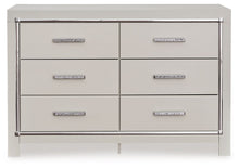 Load image into Gallery viewer, Zyniden - Silver - Six Drawer Dresser