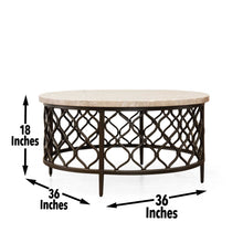 Load image into Gallery viewer, Roland - Marbletop Cocktail Table - White