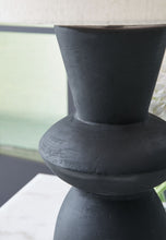 Load image into Gallery viewer, Scarbot - Distressed Black - Paper Table Lamp (Set of 2)