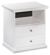 Load image into Gallery viewer, Bostwick - White - One Drawer Night Stand