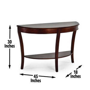 Troy - Sofa Table - Brown