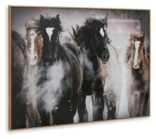 Load image into Gallery viewer, Chaseburn - Brown / Black / White - Wall Art