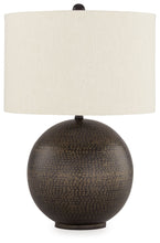 Load image into Gallery viewer, Hambell - Black / Gold Finish - Metal Table Lamp