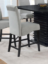 Load image into Gallery viewer, Stanton - Upholstered Counter Chairs (Set of 2) - Gray And Black
