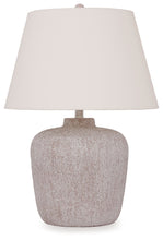 Load image into Gallery viewer, Danry - Distressed Cream - Metal Table Lamp