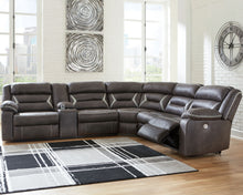 Load image into Gallery viewer, Kincord - Midnight - 5 Pc. - Left Arm Facing Power Sofa With Console 4 Pc Sectional, Rocker Recliner