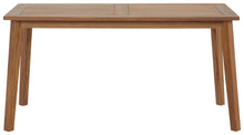 Load image into Gallery viewer, Janiyah - Light Brown - Rectangular Dining Table