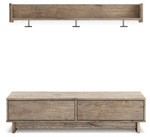 Load image into Gallery viewer, Oliah - Natural - Bench With Coat Rack