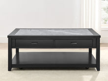 Load image into Gallery viewer, Garvine - Sintered Stone Coffee Table - Black