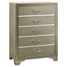 Load image into Gallery viewer, Beaumont - 5-Drawer Bedroom Chest - Champagne