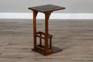 Santa Fe - Sofa Mate Table - Dark Brown