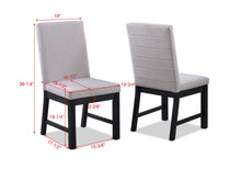 Load image into Gallery viewer, Pelham - Dining Chair (Set of 2) - Charcoal &amp; Gray