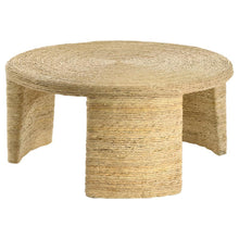 Load image into Gallery viewer, Artina - Woven Rattan Round Coffee Table - Natural