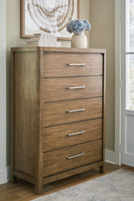 Load image into Gallery viewer, Cabalynn - Light Brown - Five Drawer Chest