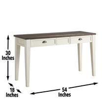 Load image into Gallery viewer, Cayla - Sofa Table - Dark Oak