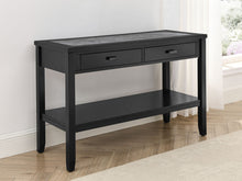 Load image into Gallery viewer, Garvine - Sintered Stone Sofa Table - Black