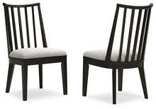 Load image into Gallery viewer, Galliden - Black - Dining Upholstered Side Chair (Set of 2)