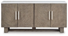 Load image into Gallery viewer, Loyaska - Grayish Brown / White - Extra Large TV Stand