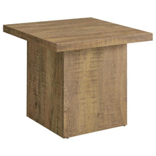 Load image into Gallery viewer, Devar - Square Engineered Wood End Table - Mango Brown