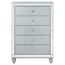 Load image into Gallery viewer, Gunnison - 5-Drawer Bedroom Chest - Silver Metallic