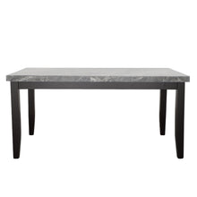 Load image into Gallery viewer, Napoli - Gray Marble Top Dining Table - Dark Gray