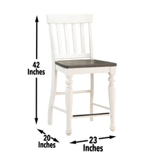 Load image into Gallery viewer, Joanna - Counter Chair (Set of 2) - Two Tone
